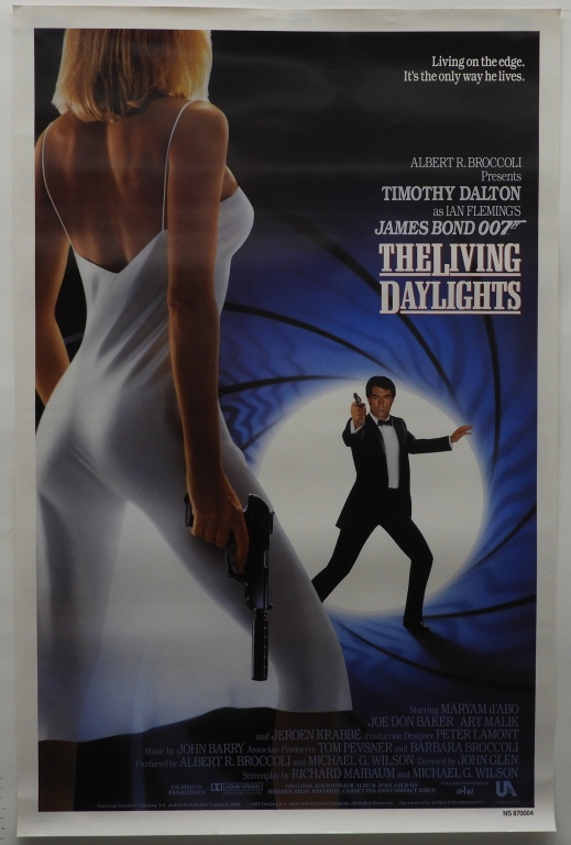 007 THE LIVING DAYLIGHTS 1987 ONE