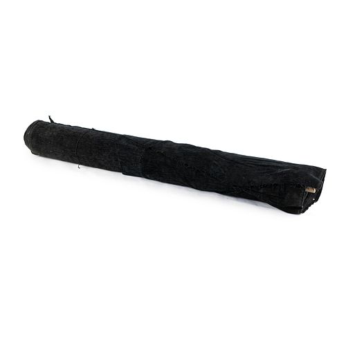 (1) BOLT OF BLACK MODERN UPHOLSTERY