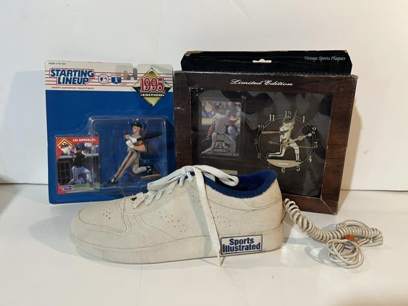 (1) CAL RIPKIN JR DOLL & CARD