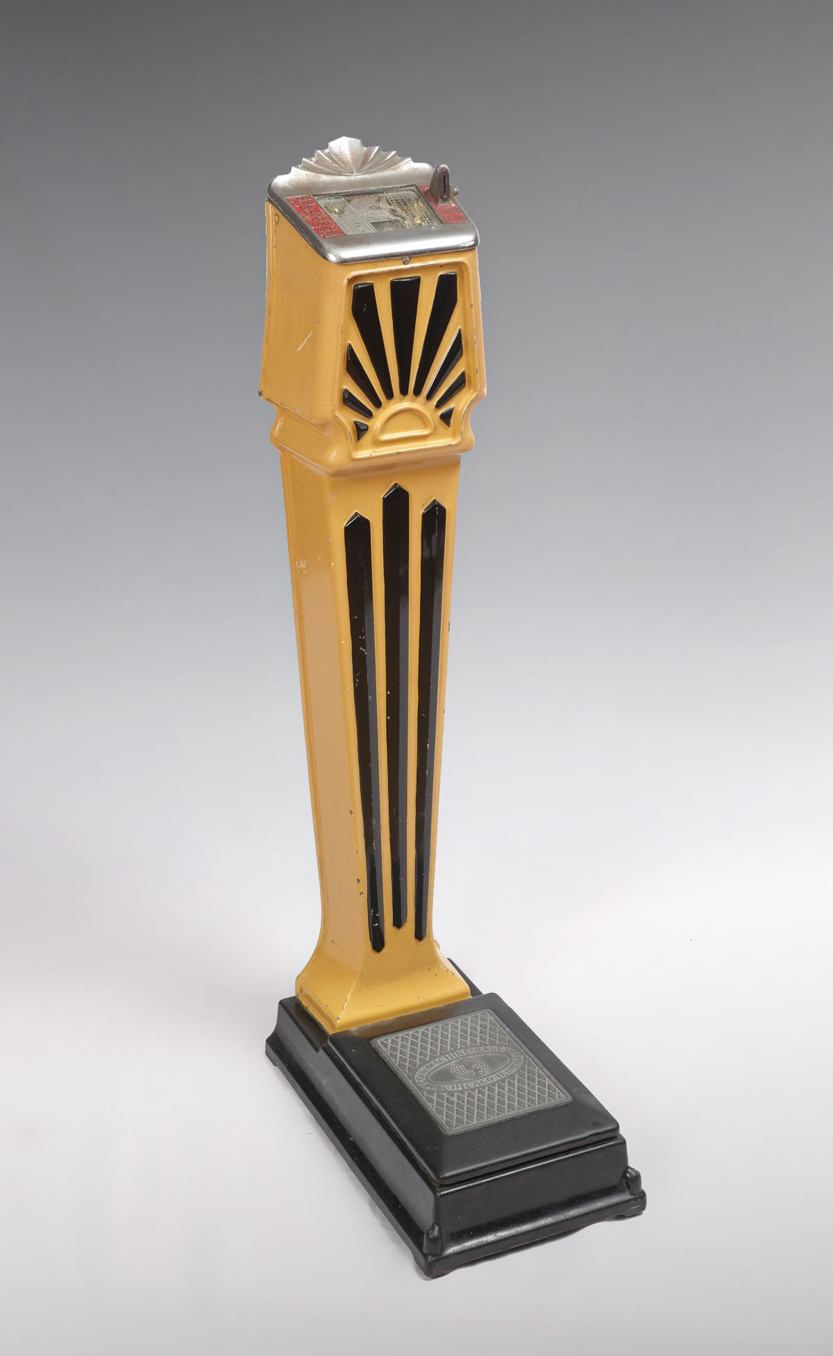 1 CENT COIN OPERATED ART DECO
