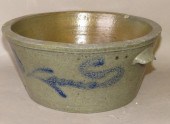1 GALLON COBALT DECORATED STON