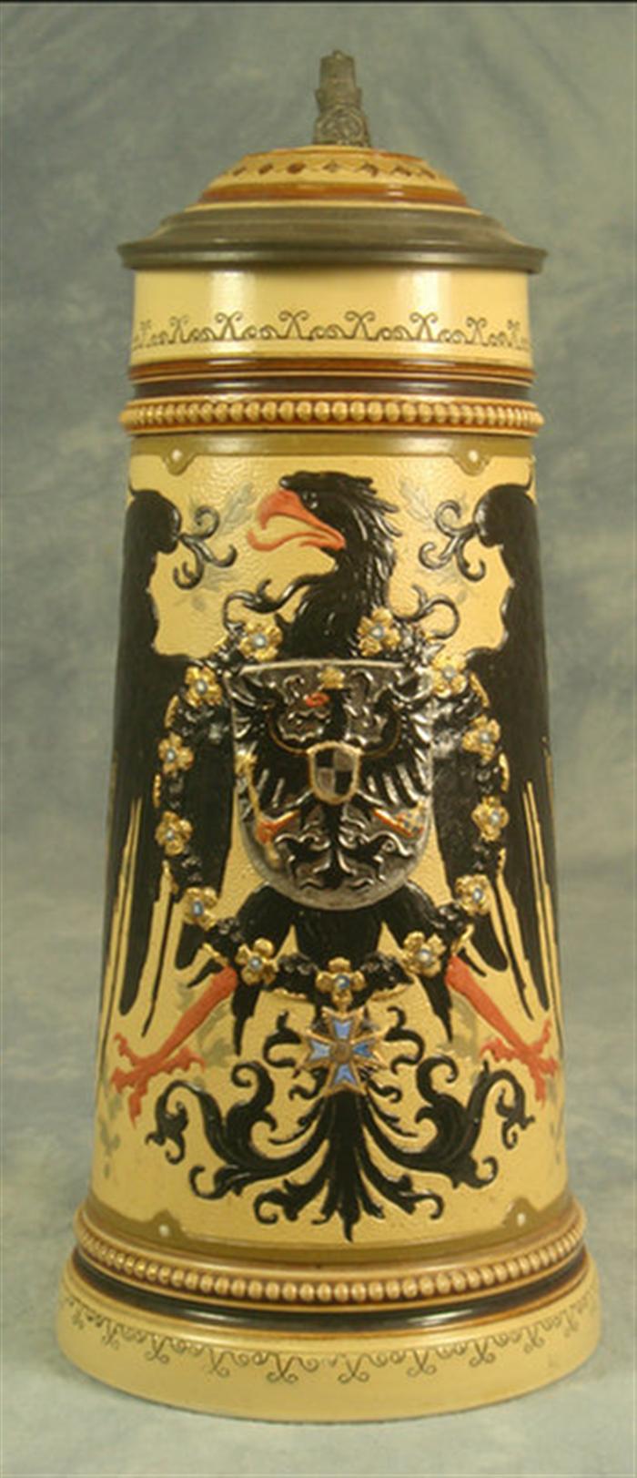 1 litre Mettlach stein #2204, the