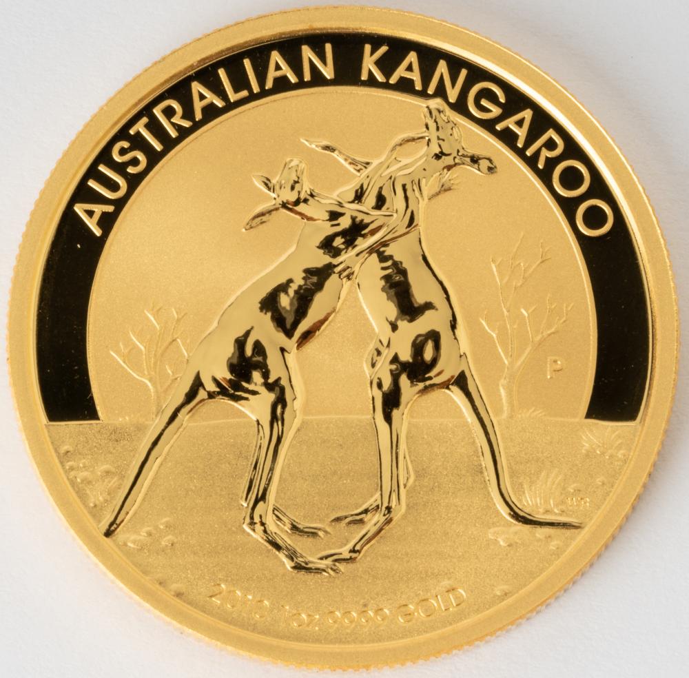 1 OZ GOLD AUSTRALIAN KANGAROO