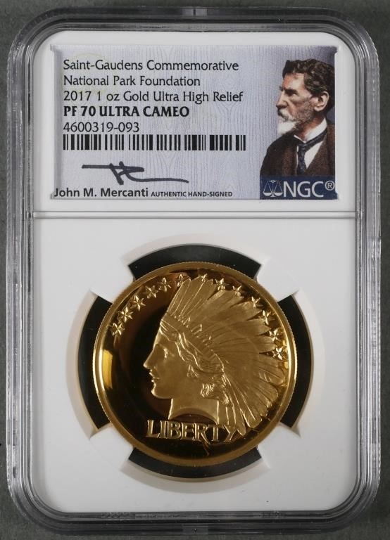 1 OZ GOLD SAINT GAUDENS DOUBLE