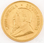 1 OZT FINE GOLD KRUGERRAND<br>