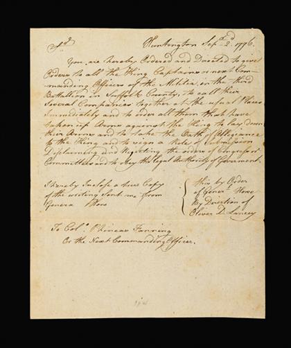 1 piece.  (American Revolution.)