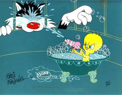1 piece.  Animation Cel. Freling,
