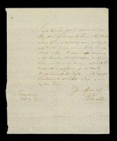 1 piece.  Autograph Letter Sig