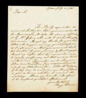 1 piece.  Autograph Letter Sig