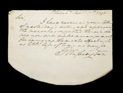 1 piece.  Autograph Letter