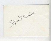 1 piece.  Card Signed. Earhart