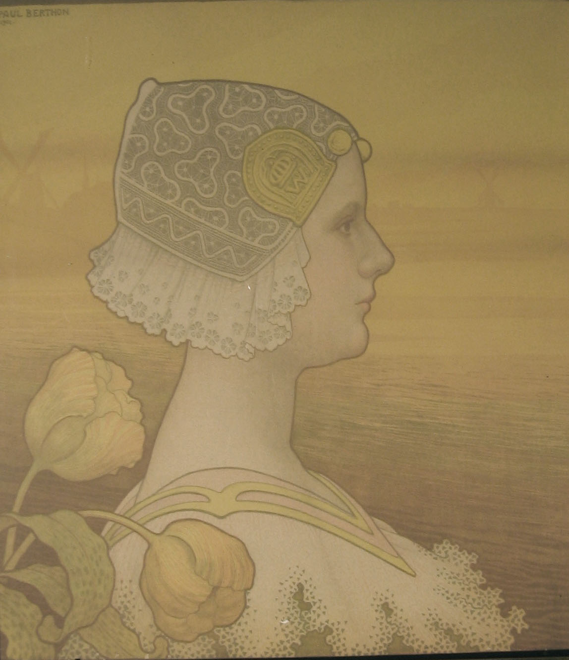 1 piece.  Color Lithograph.