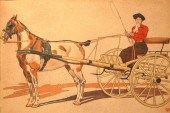 1 piece.  Color Lithograph. Pe