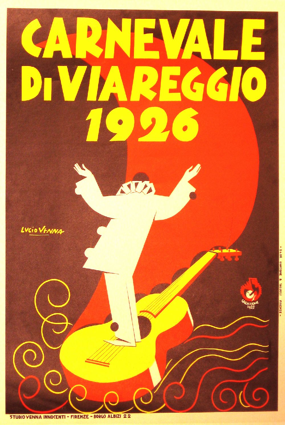 1 piece.  Color Lithographic