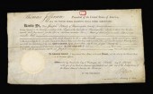 1 piece.  Document Signed. Jef