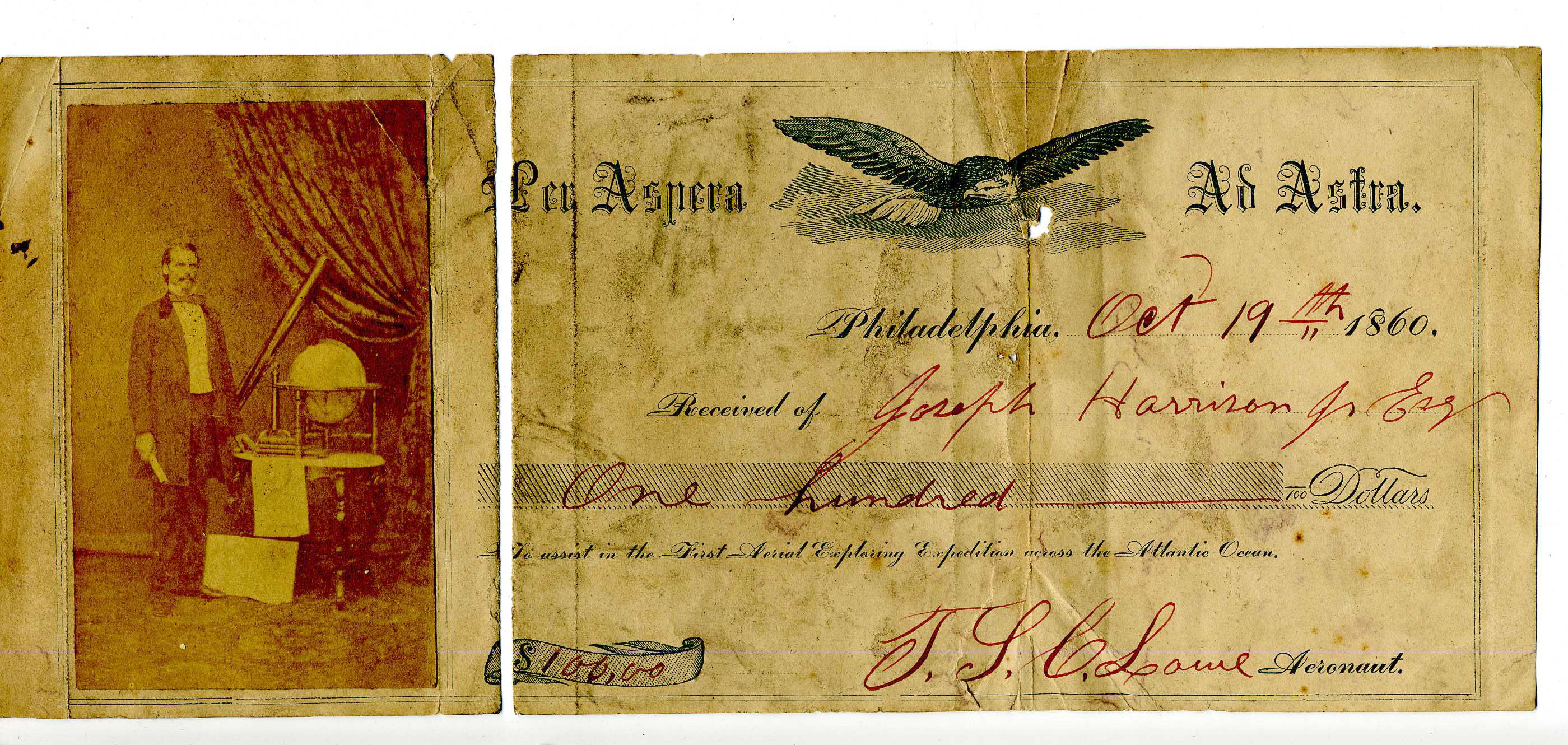 1 piece.  Document Signed. Lowe,