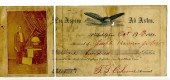 1 piece.  Document Signed. Low