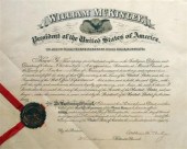 1 piece.  Document Signed. McK