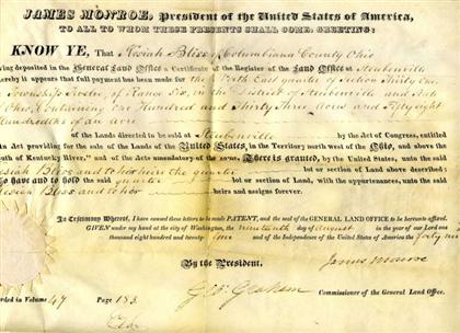 1 piece.  Document Signed.