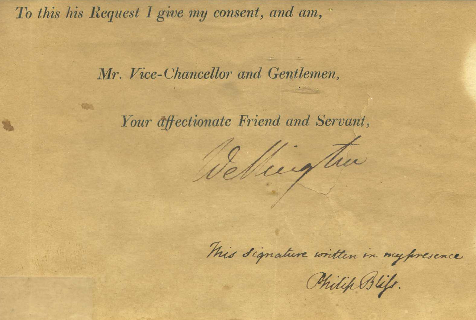 1 piece.  Document Signed.