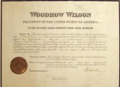1 piece.  Document Signed. Wil