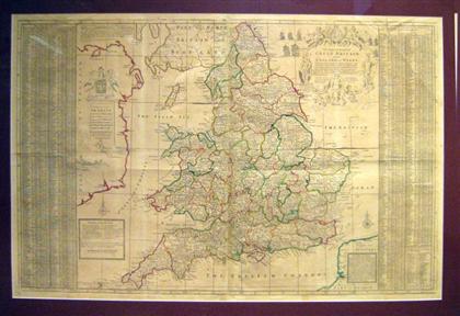 1 piece.  Engraved Map with Outline
