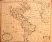 1 piece.  Engraved Map With Ou