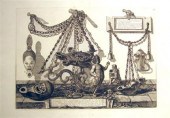 1 piece.  Etching. Piranesi, G
