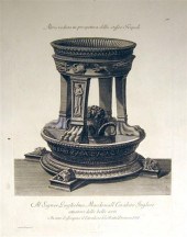 1 piece.  Etching. Piranesi, G