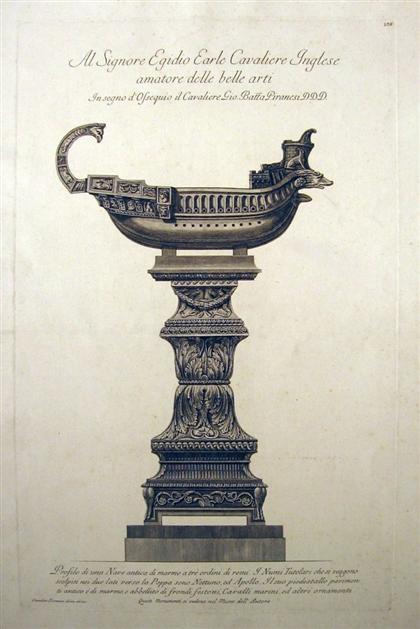 1 piece.  Etching. Piranesi,
