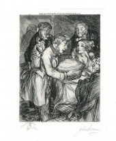 1 piece.  Etching. Sloan, John