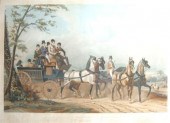 1 piece.  Hand-Colored Aquatin
