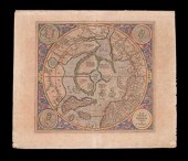1 piece.  Hand-Colored Engrave