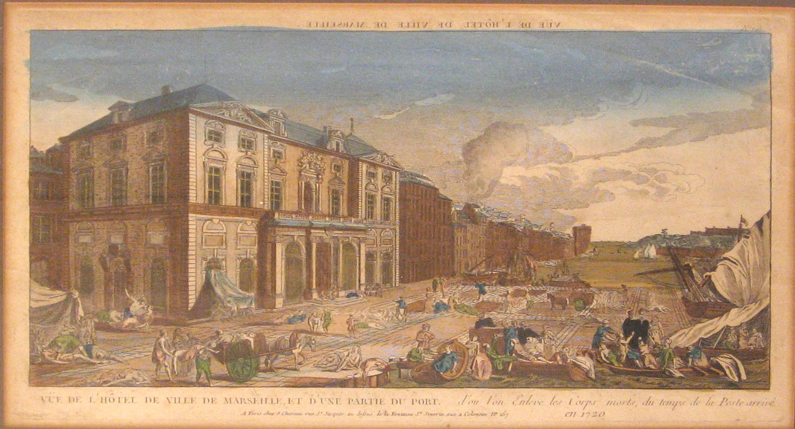 1 piece.  Hand-Colored Engraving