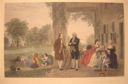 1 piece.  Hand-Colored Engraving.