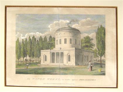 1 piece.  Hand-Colored Engraving.