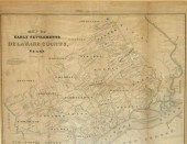 1 piece.  Lithographic Map. Bo