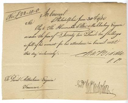 1 piece.  Manuscript Document