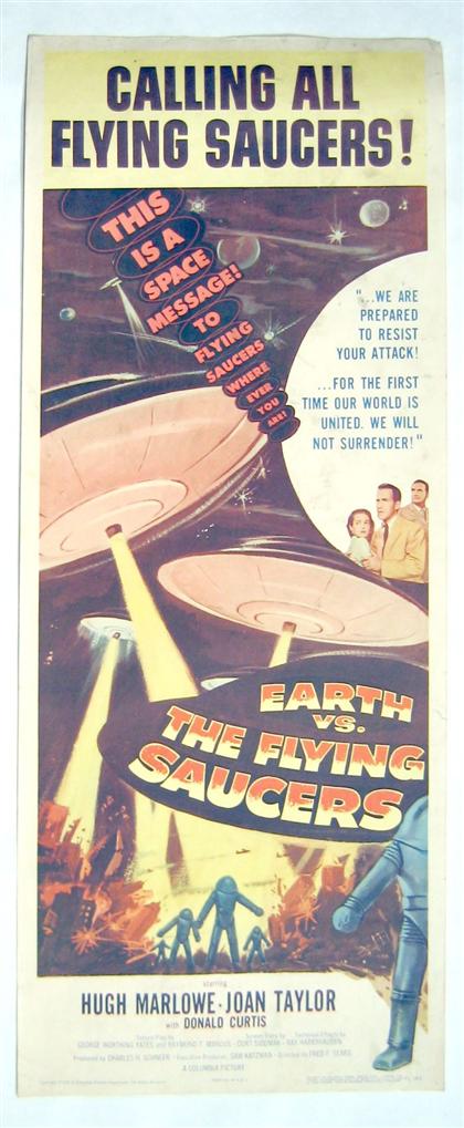 1 piece.  Movie Poster. "Earth