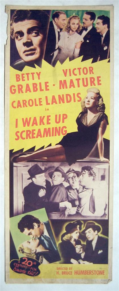1 piece.  Movie Poster. "I Wake