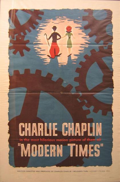 1 piece.  Movie Poster. "Modern