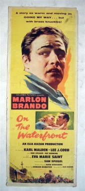 1 piece.  Movie Poster. "On Th