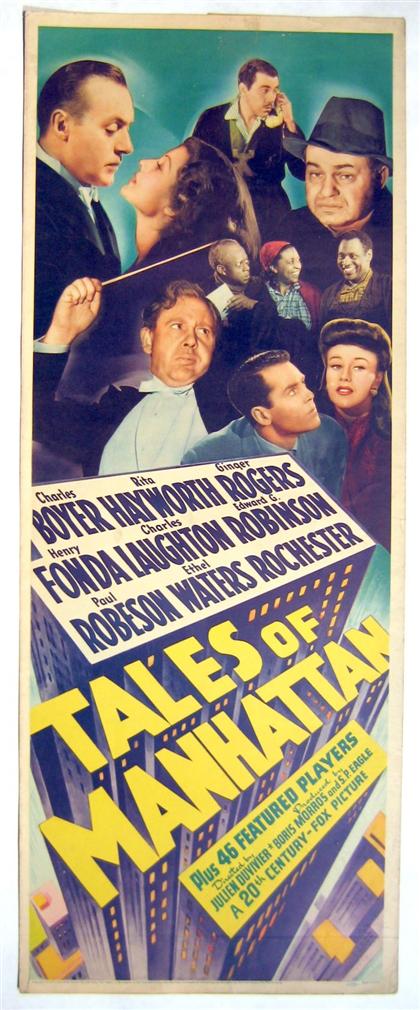 1 piece.  Movie Poster. "Tales of