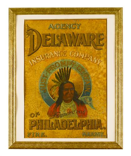 1 piece.  Painted Metal Advertising