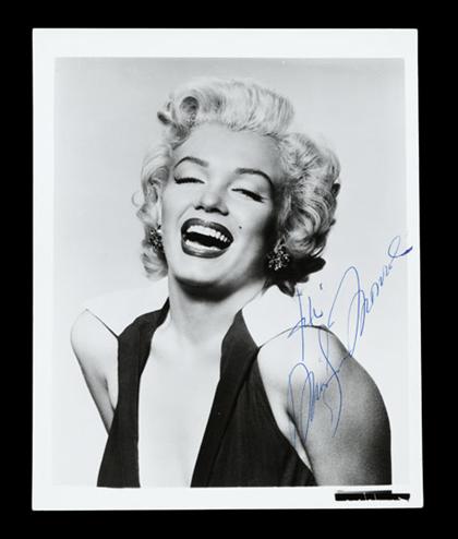 1 piece.  Photograph Signed.