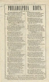 1 piece.  Printed Song Sheet.