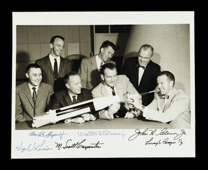 1 piece.  (Project Mercury).