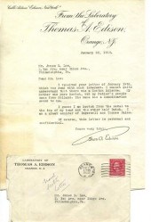 1 piece.  Typed Letter Signed.