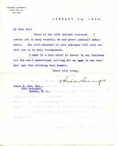 1 piece.  Typed Letter Signed.
