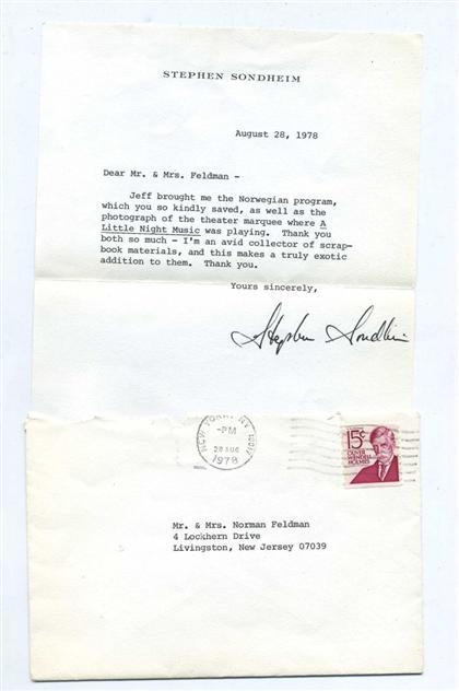 1 piece.  Typed Letter Signed.